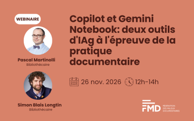 Copilot et Gemini Notebook : deux outils d’IAg à l’épreuve de la pratique documentaire