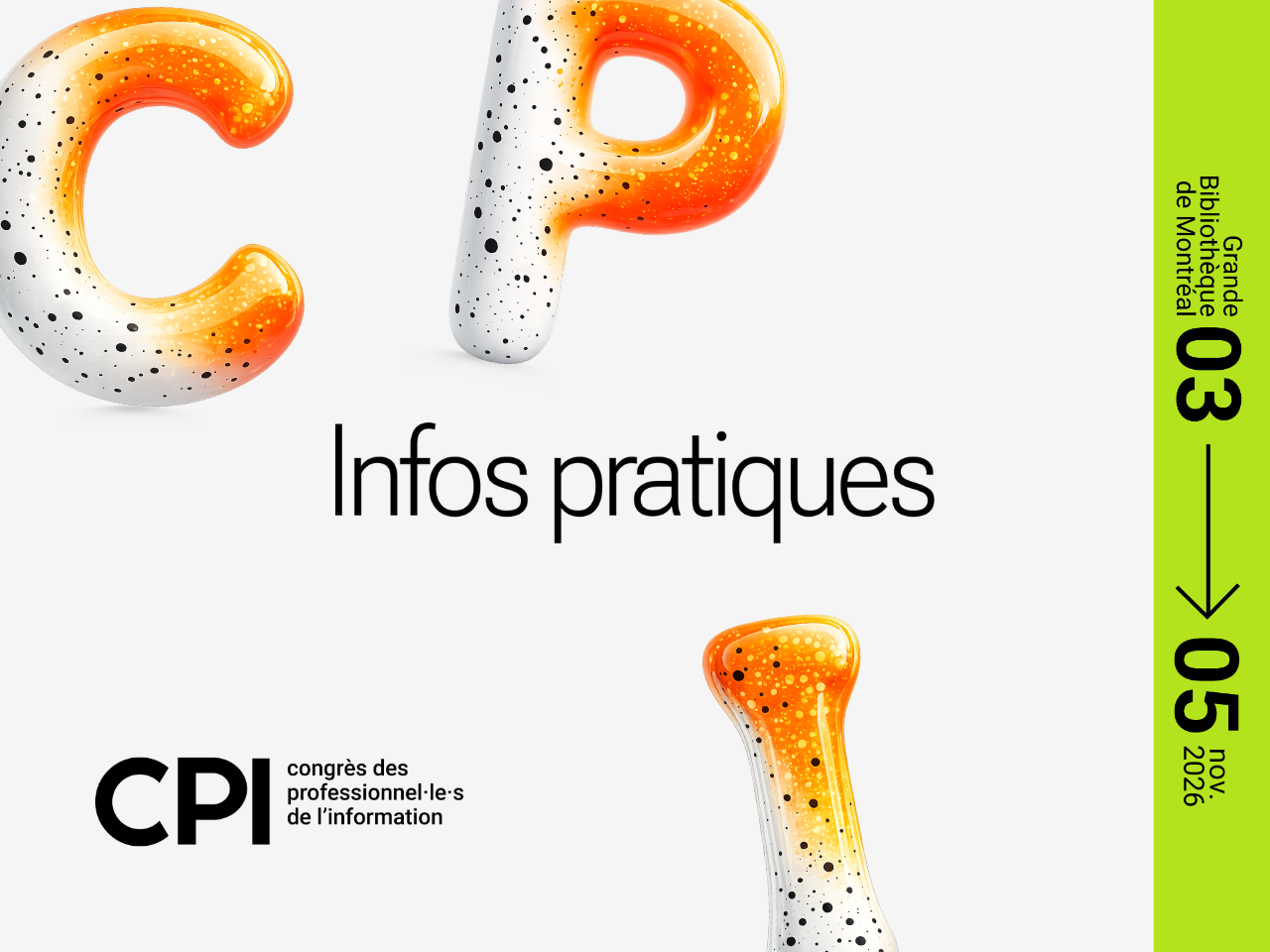 Format 169 infos pratiques – CPI 2026