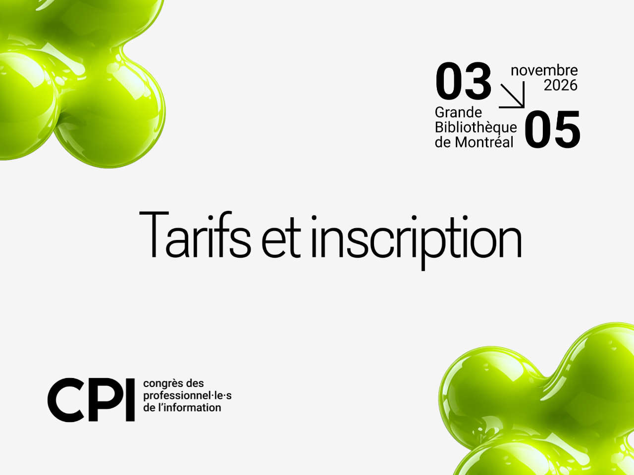 Format 169 tarifs inscription – CPI 2026